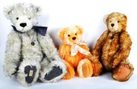 COLLECTION OF X3 DEAN'S RAG BOOK SOFT TOY TEDDY BEARS