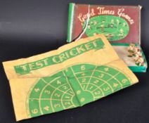 GOOD TIMES GAMES - VINTAGE C1940S LEAD TEST MATCH CRICKET GAME