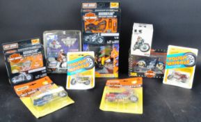 COLLECTION OF ASSORTED MOTORCYCLE INTEREST DIECAST MODELS