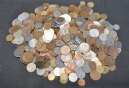 LARGE COLLECTION OF 20TH CENTURY OF COINS