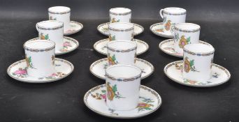 COLLECTION OF EARLY 20TH CENTURY AYNSLEY FINE BONE CHINA