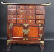 VINTAGE 20TH CENTURY CHINESE ORIENTAL CHEST OF DRAWERS