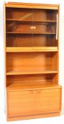 RETRO 20TH CENTURY 1970'S TEAK ROOM UNIT / DISPLAY BOOKCASE