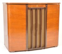 1950S WALNUT PEDESTAL REGENTONE RADIOGRAM