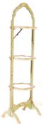20TH CENTURY THREE TIER PAINTER CAKE STAND