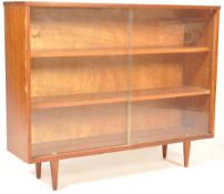MID CENTURY TEAK WOOD BOOKCASE