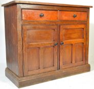 19TH CENTURY VICTORIAN PINE KITCHEN DRESSER BASE