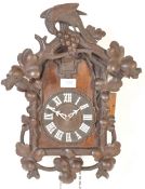 20TH CENTURY WOODEN BLACK FOREST CUCKOO CLOCK