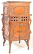 EARLY 20TH CENTURY MAHOGANY CASED GRAMOPHONE CABINET