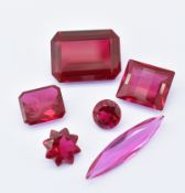 SYNTHETIC SAPPHIRE LOOSE GEMSTONES