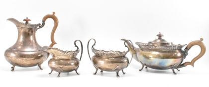 1920S I S GREENBERG SILVER TEA SERVICE