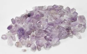 MINERAL SPECIMENS - COLLECTION OF AMETHYST QUARTZ