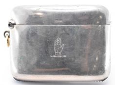 WILLIAM HENRY SPARROW SILVER VESTA