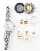 GROUP OF 20TH ENTURY JEWELLERY INCLUDING GOLD