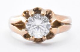 19TH CENTURY 15CT GOLD RING