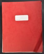 ESTATE OF DAVE PROWSE - EQUUS - ORIGINAL SCREENPLAY SCRIPT