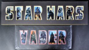 ESTATE OF DAVE PROWSE - STAR WARS - MOUNTED SIGNS