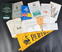 ESTATE OF DAVE PROWSE - 1962 PERTH COMMONWEALTH GAMES