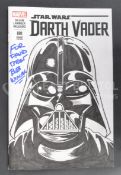 ESTATE OF DAVE PROWSE - STAR WARS - CUSTOM ARTWORK MARVEL COMIC
