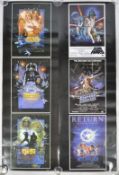 ESTATE OF DAVE PROWSE - LARGE STAR WARS TRILOGY POSTERS
