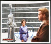 ESTATE OF DAVE PROWSE – STAR WARS - DANIEL LOGAN - OFFICIAL PIX SIGNED PHOTO