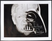 ESTATE OF DAVE PROWSE - STAR WARS - SIGNED ARTWORK PRINT