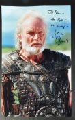 ESTATE OF DAVE PROWSE - JULIAN GLOVER - SIGNED 8X12