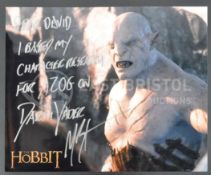 ESTATE OF DAVE PROWSE - THE HOBBIT - MANU BENNETT SIGNED 8X10