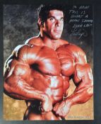 ESTATE OF DAVE PROWSE - LOU FERRIGNO - INCREDIBLE HULK - SIGNED PHOTO