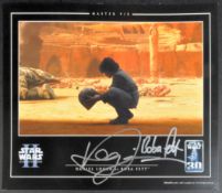 ESTATE OF DAVE PROWSE - STAR WARS - DANIEL LOGAN OFFICIAL PIX SIGNED PHOTO