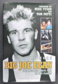 ESTATE OF DAVE PROWSE - BIG JOE EGAN - SIGNED GIFTED BOOK
