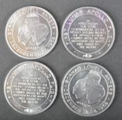 ESTATE OF DAVE PROWSE - FIRST LUNAR APOLLO FLIGHT FLOWN METAL COIN