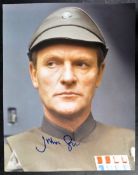 ESTATE OF DAVE PROWSE - STAR WARS - JULIAN GLOVER CELEBRATION SIGNED PHOTO