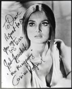 ESTATE OF DAVE PROWSE - BARBARA BOUCHET - JAMES BOND / STAR TREK AUTOGRAPH