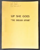 ESTATE OF DAVE PROWSE - UP SHE GOES ORIGINAL PRODUCTION SCRIPT