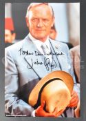 ESTATE OF DAVE PROWSE - JULIAN GLOVER - SIGNED 8X12