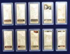 COMPLETE AFRICAN WILDLIFE GOLF PLATED BAR COLLECTION