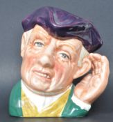 VINTAGE 20TH CENTURY ROYAL DOULTON ARD OF EARING TOBY JUG D6591