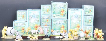 VINTAGE ROYAL DOULTON WINNIE THE POOH FIGURINES