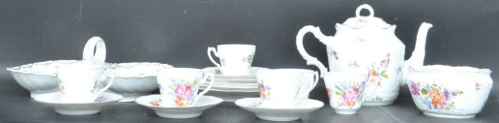 CIRCA 1900 GERMAN / DRESDEN CHINA TEA SERVICE