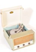 VINTAGE MID 20TH CENTURY DANSETTE CONQUEST AUTO RECORD PLAYER