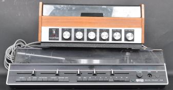 TWO VINTAGE 20TH CENTURY RECORD PLAYERS