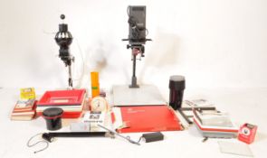 OF PHOTOGRAPHY INTEREST - LARGE COLLECTION OF DARKROOM EQUIPMENT