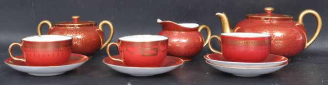 ROYAL DOULTON PORCELAIN PART TEA SERVICE