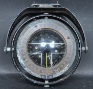 VINTAGE 20TH CENTURY SESTREL NAUTICAL SHIPS GIMBAL COMPASS