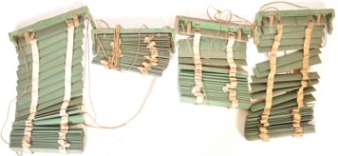 COLLECTION OF FOUR VINTAGE BLINDS