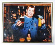 ONLY FOOLS & HORSES - KENNETH MACDONALD (D.2001) - SIGNED 8X10