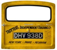 ONLY FOOLS & HORSES - DAVID JASON SIGNED TROTTER VAN DOOR