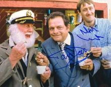 ONLY FOOLS & HORSES - JOLLY BOY'S OUTING - DUAL SIGNED 8X10