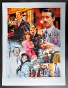 ONLY FOOLS & HORSES - JOHN CHALLIS - BOYCIE SIGNED 16X12